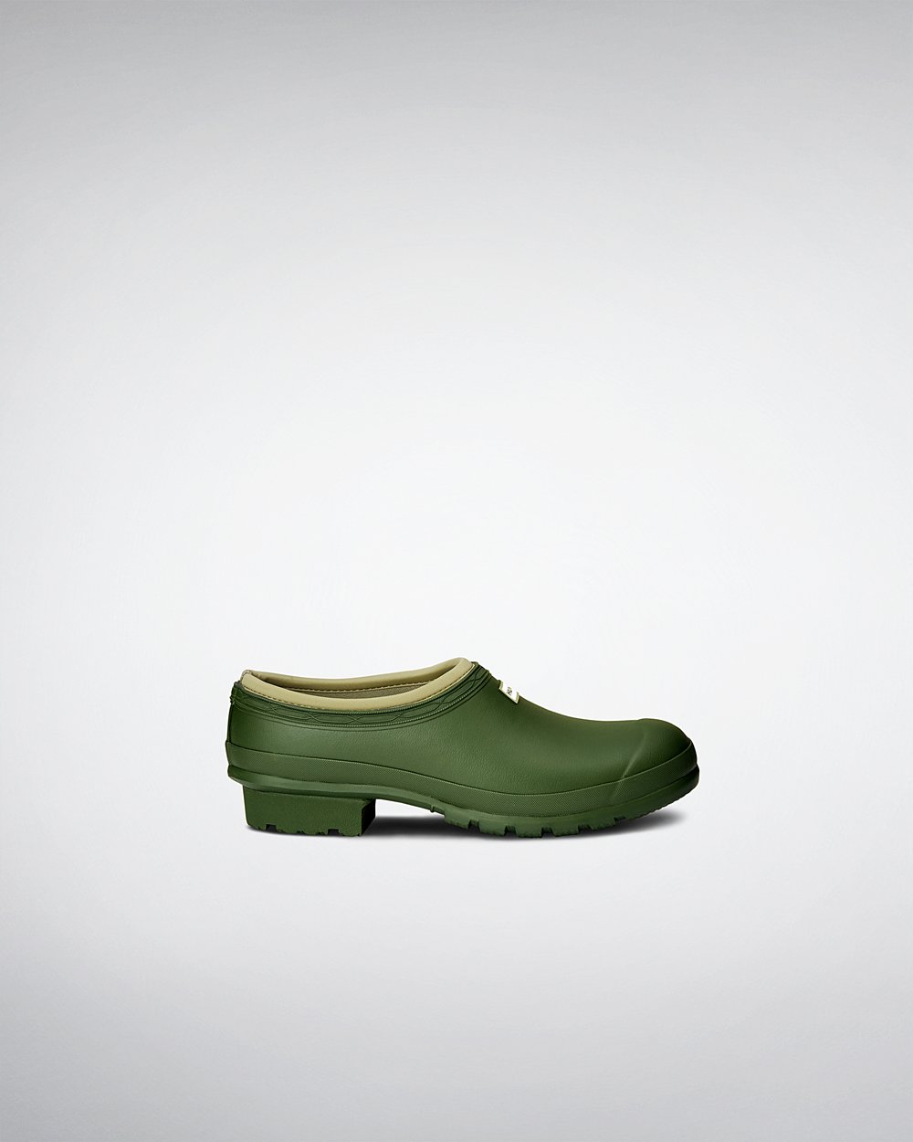 Clogs Heren - Hunter Gardener - Groen - 89DBKWSJI